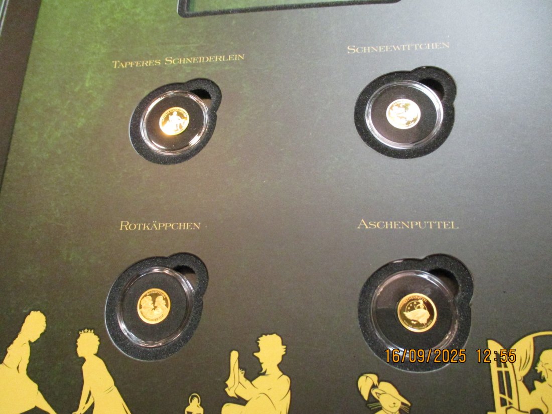  Anlagegold 3,732 Gramm 999er Gold mit Zertifikate Märchen   