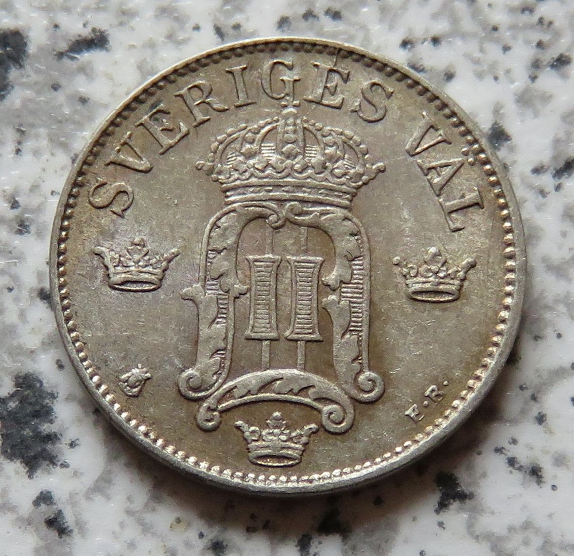  Schweden 10 Öre 1907   