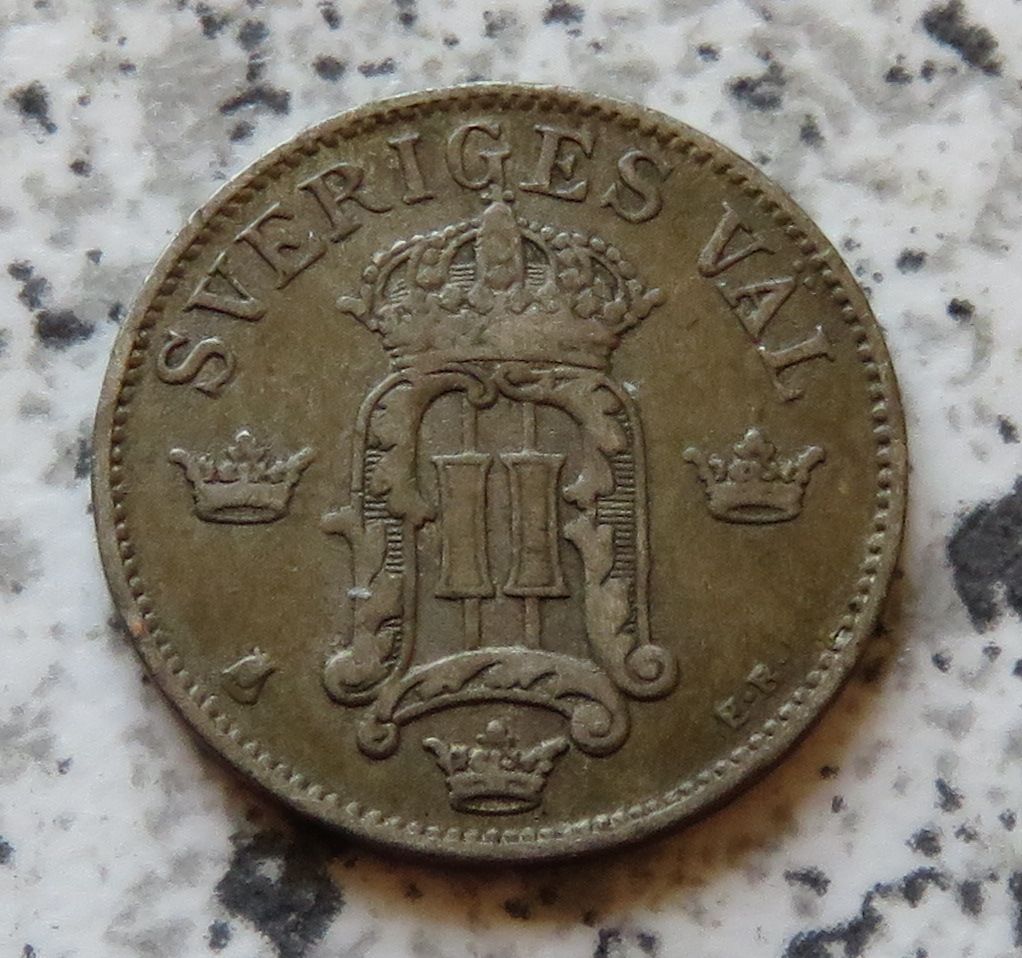  Schweden 10 Öre 1907   