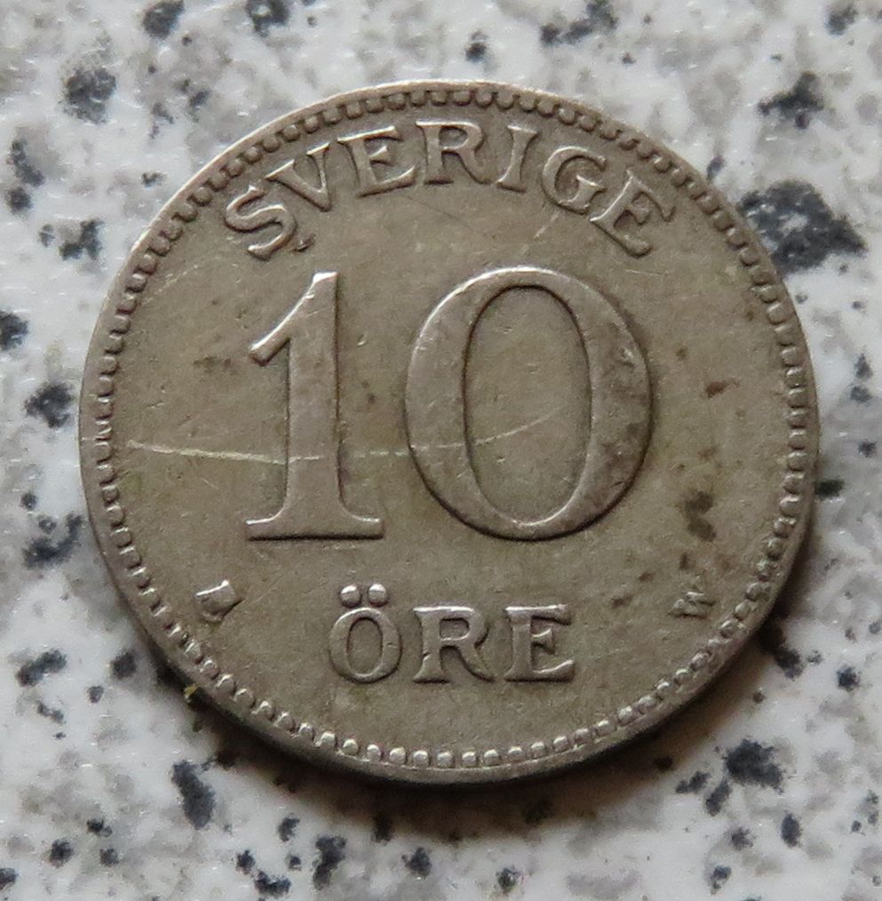  Schweden 10 Öre 1909   