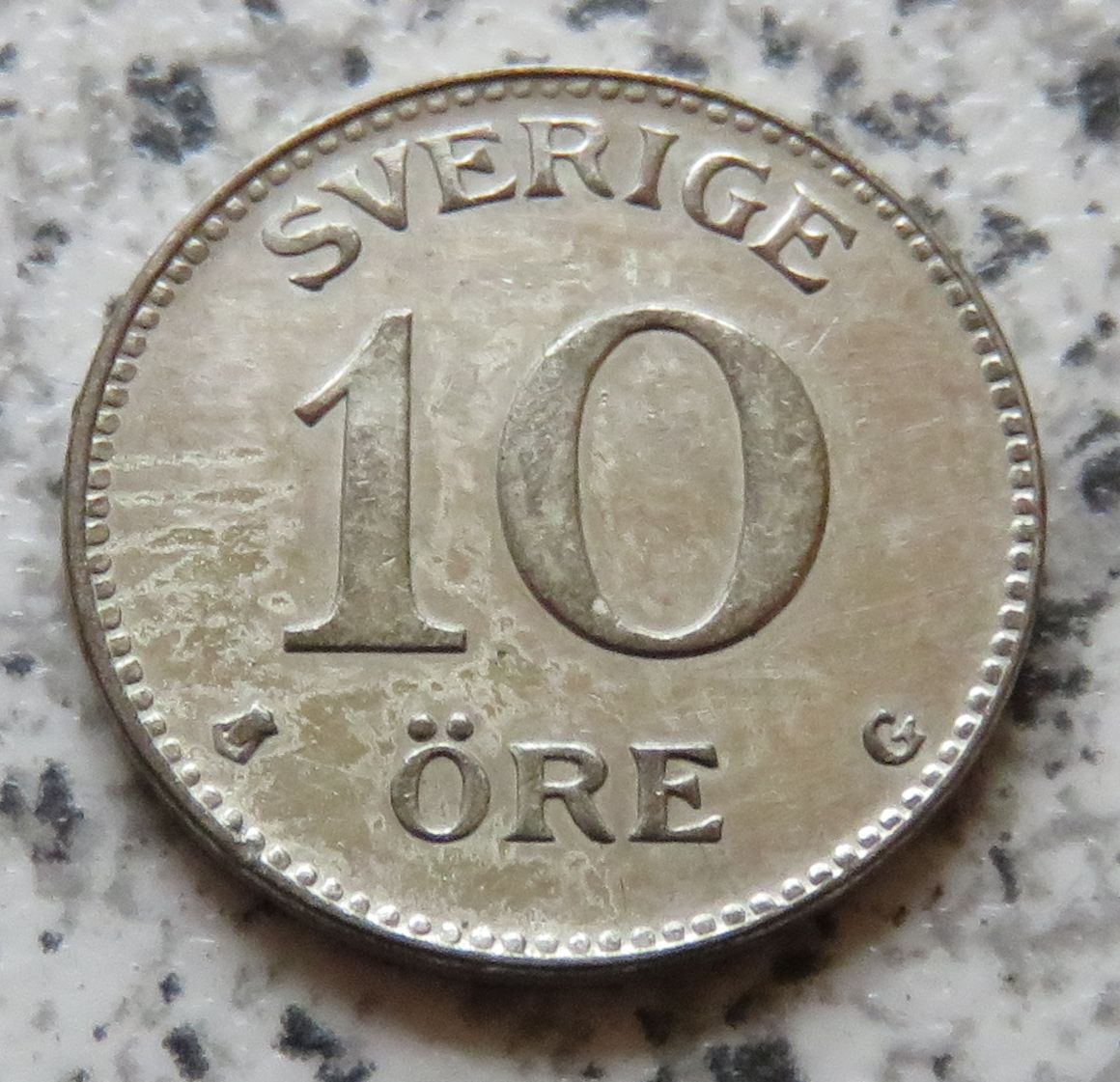  Schweden 10 Öre 1936, Erhaltung   