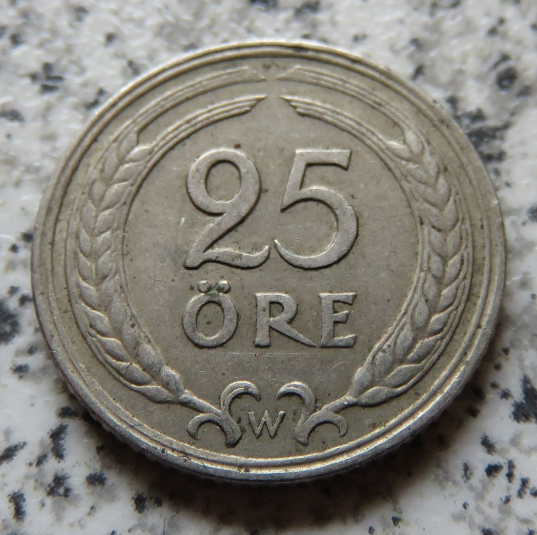  Schweden 25 Öre 1921   