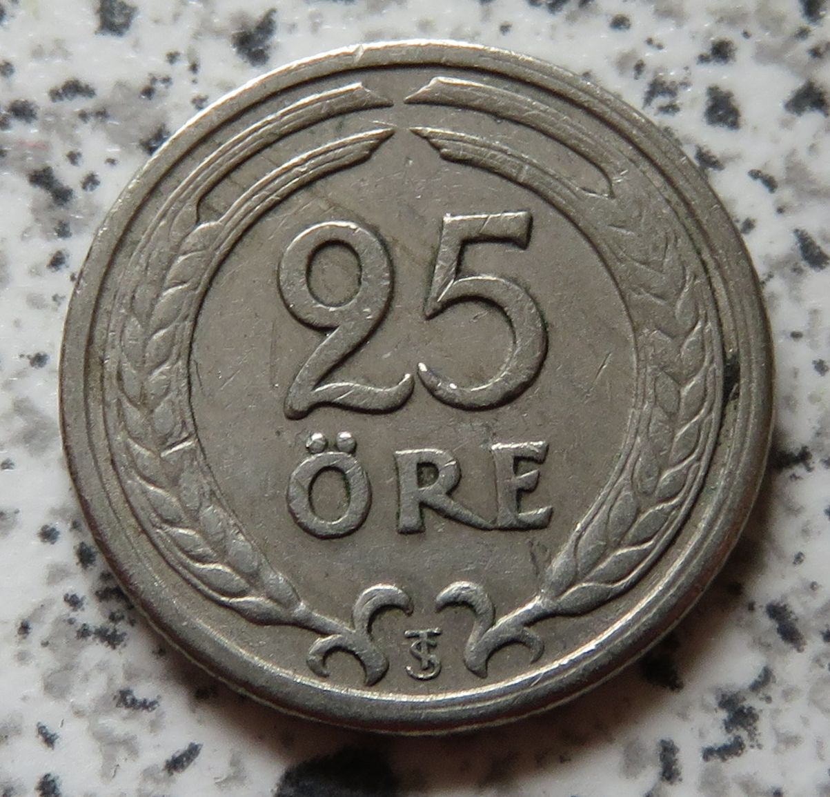  Schweden 25 Öre 1947   