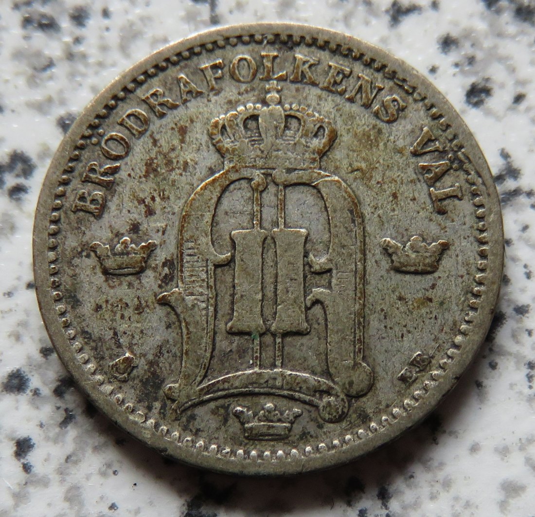  Schweden 25 Öre 1904   