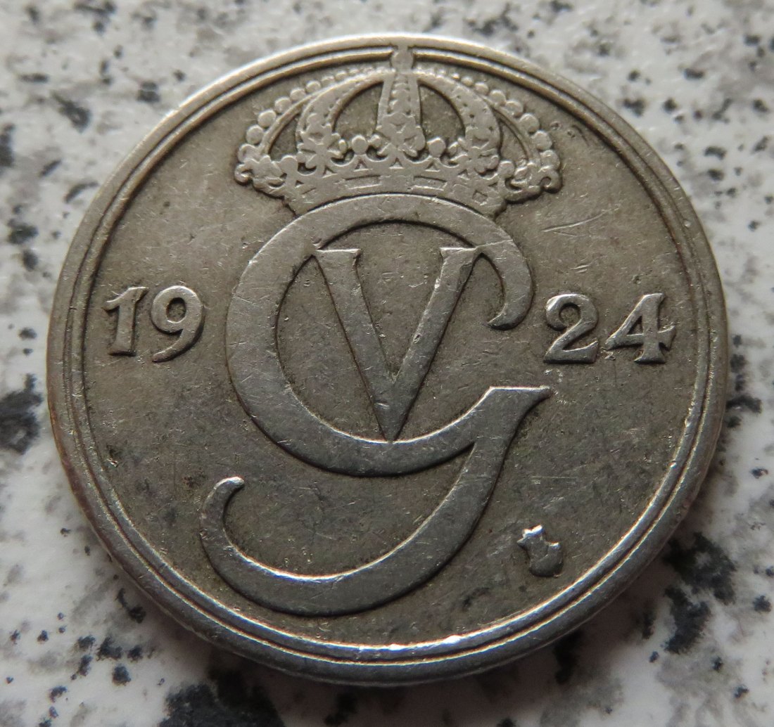  Schweden 50 Öre 1924   