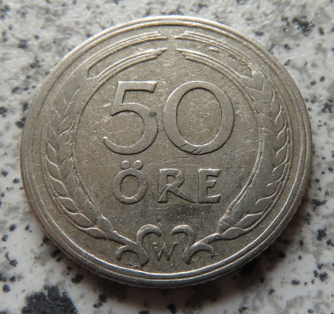 Schweden 50 Öre 1924   