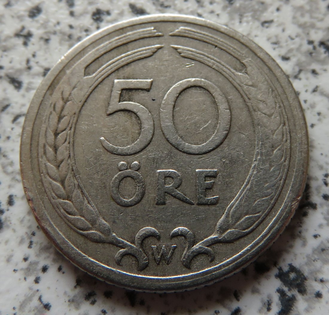  Schweden 50 Öre 1924   