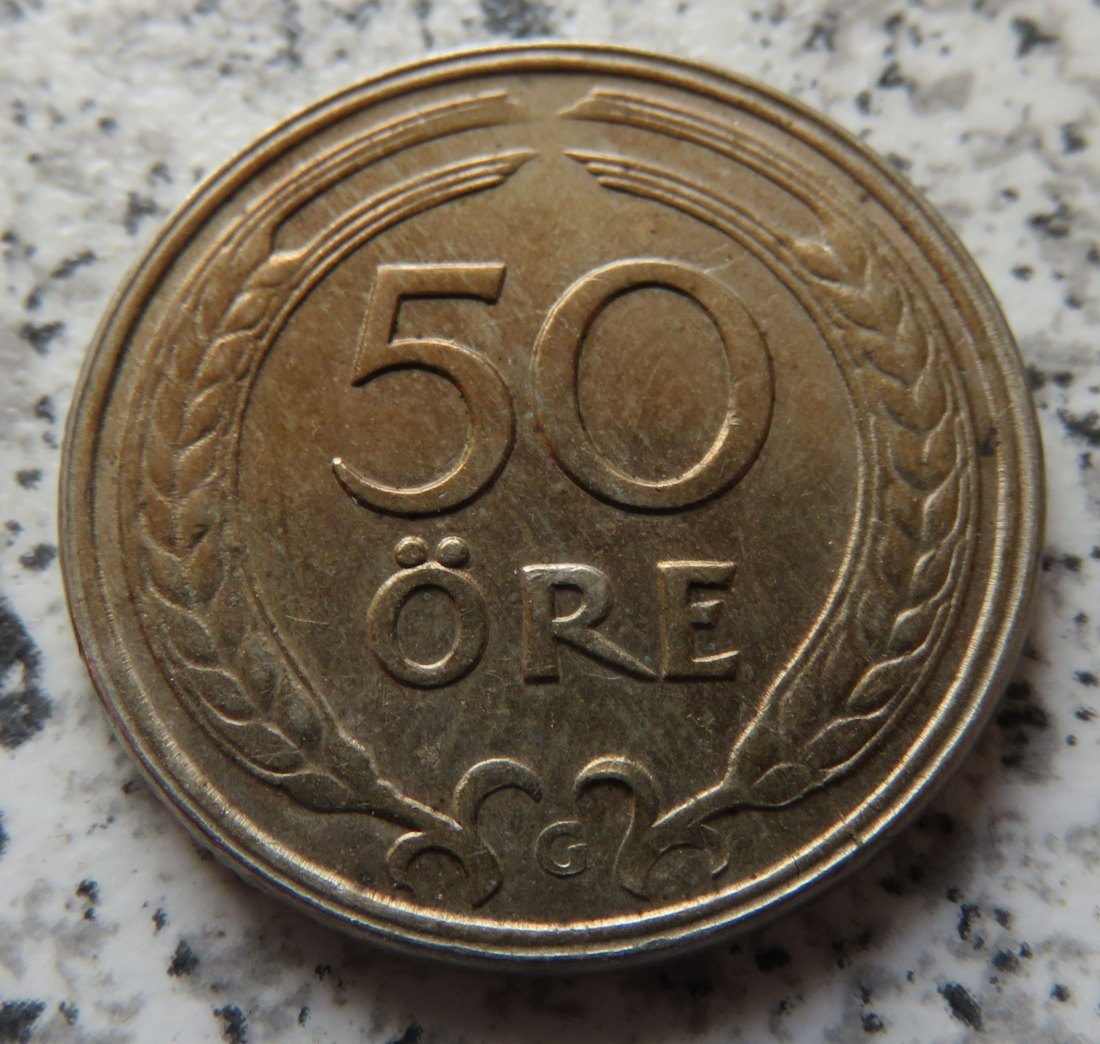  Schweden 50 Öre 1940   