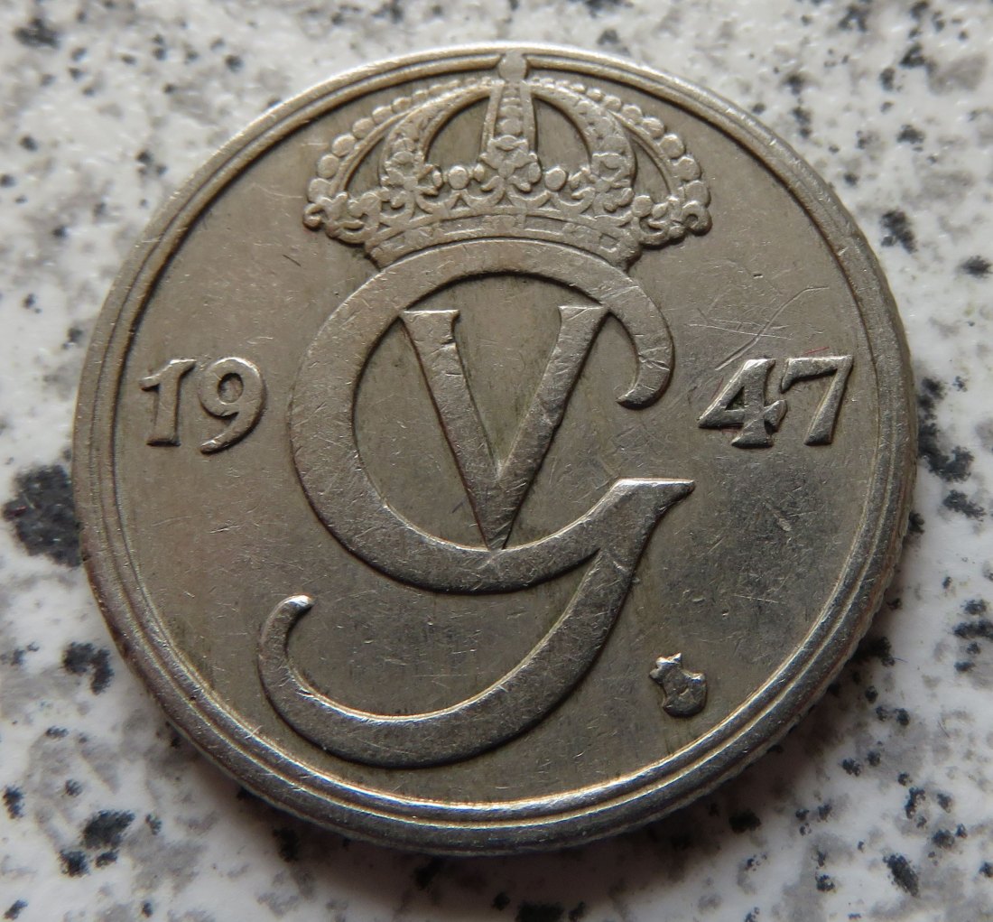  Schweden 50 Öre 1947   