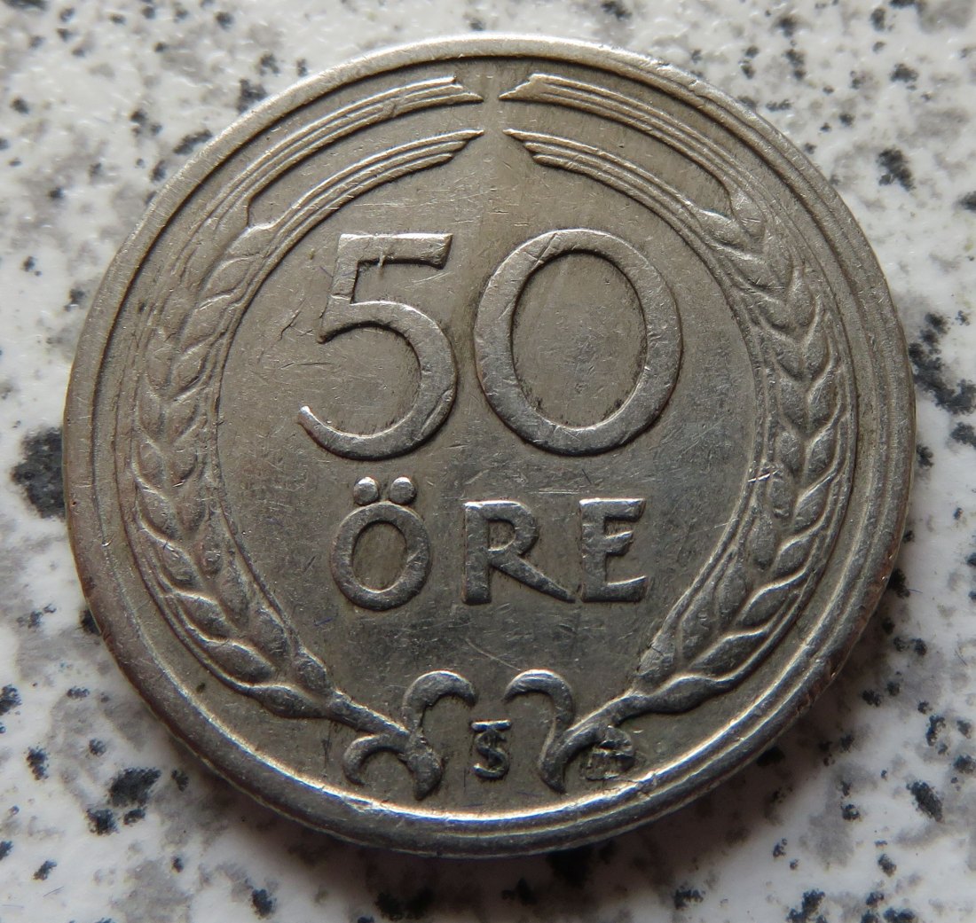  Schweden 50 Öre 1947   