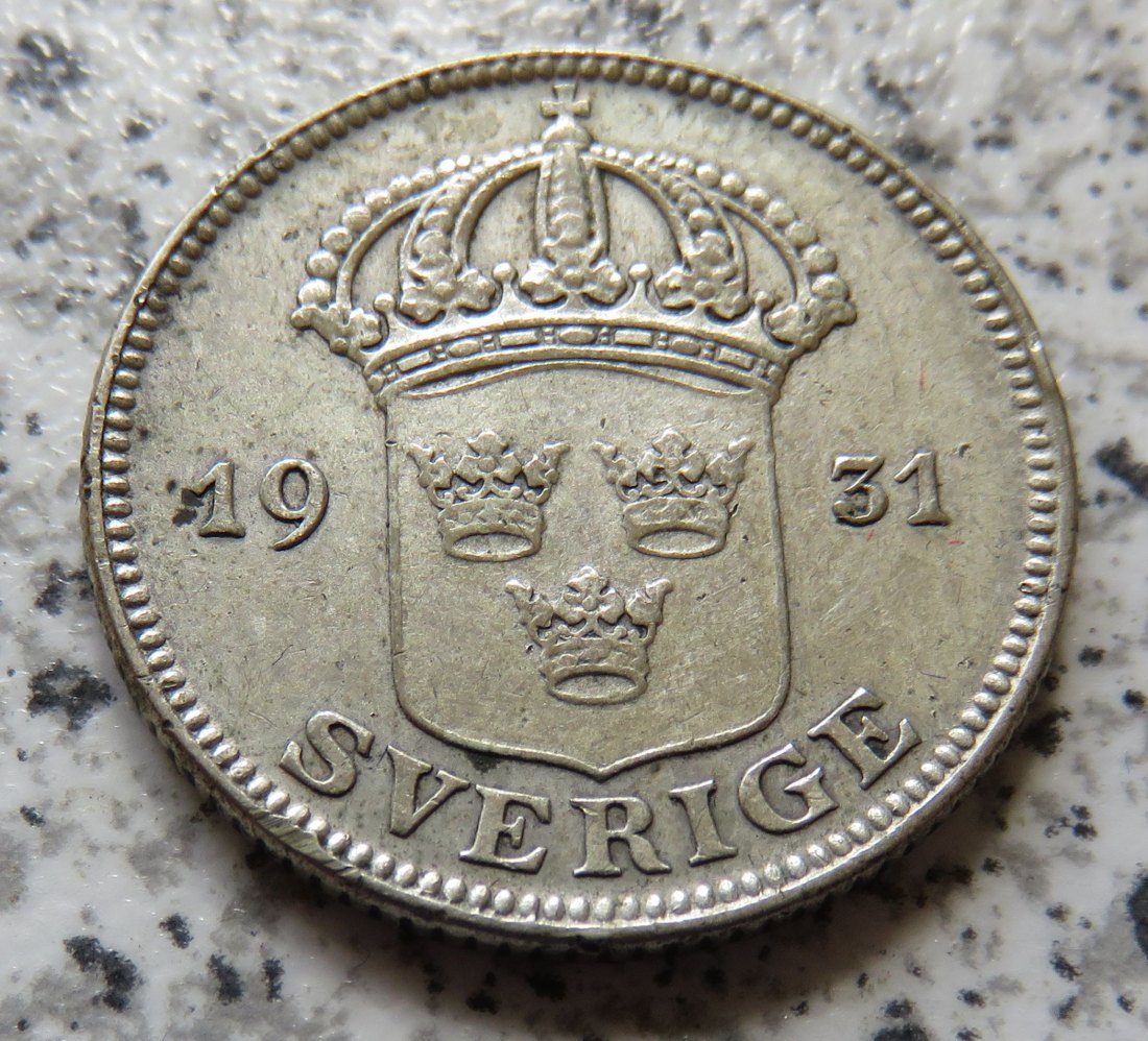  Schweden 50 Öre 1931   