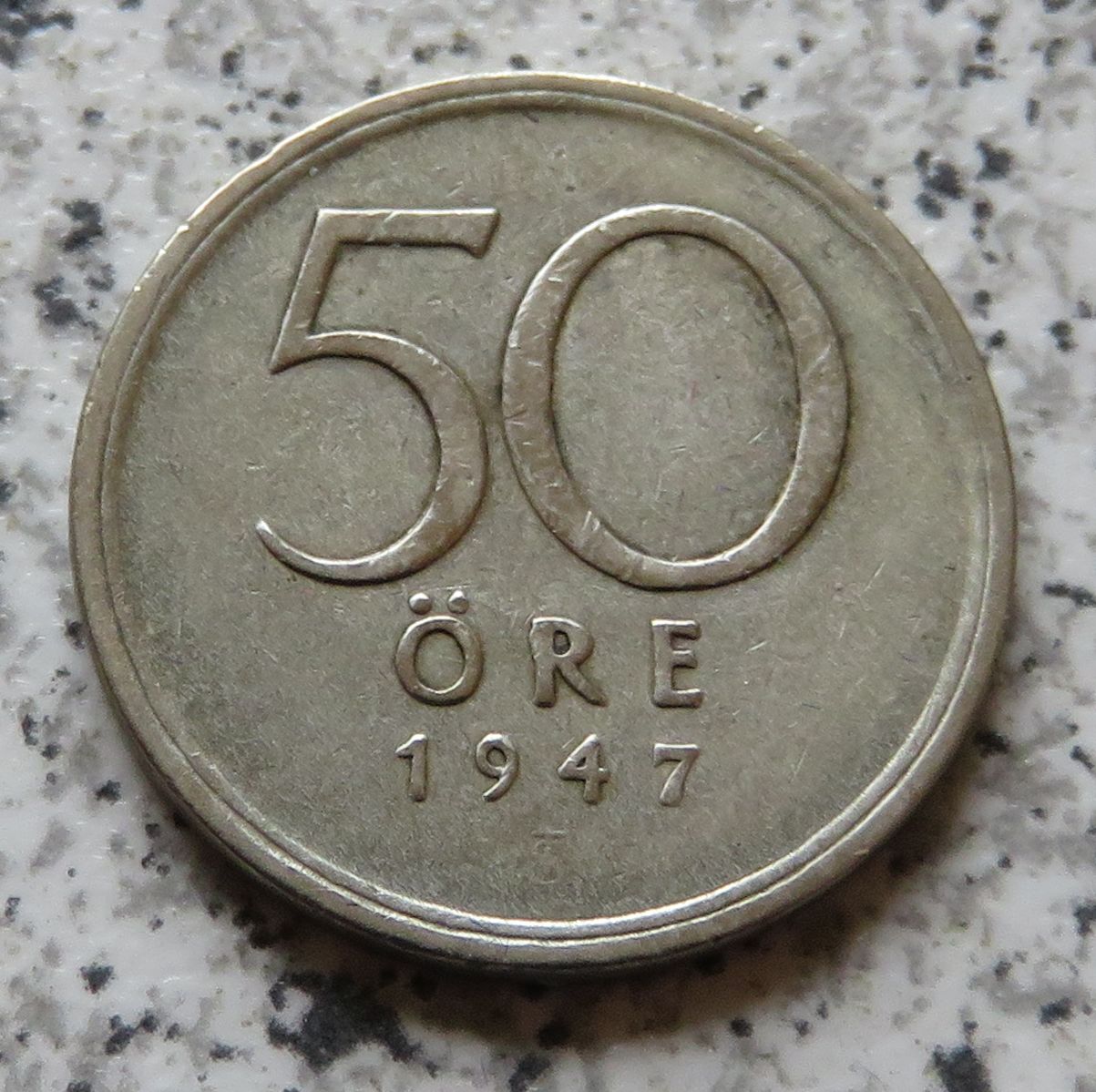  Schweden 50 Öre 1947   