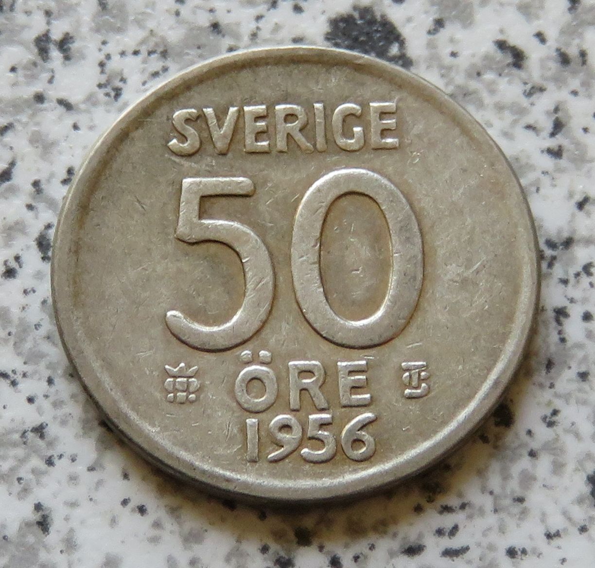  Schweden 50 Öre 1956   