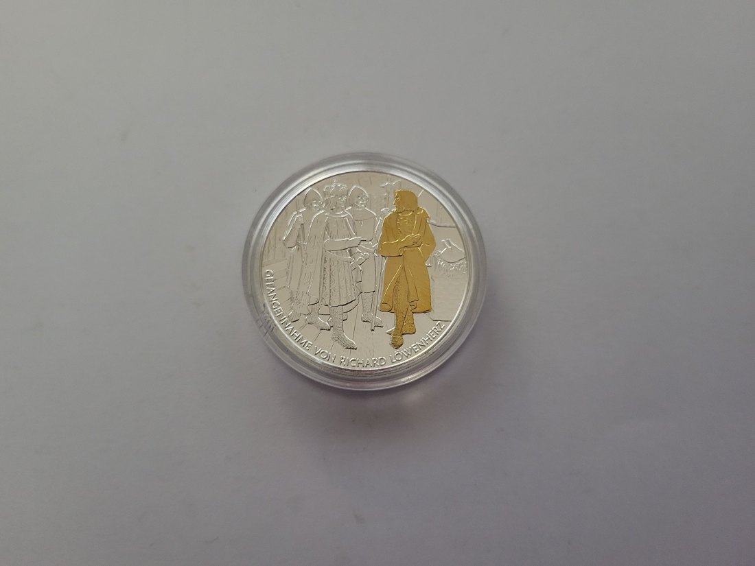  10 Euro 2009 Dürnstein Richard Löwenherz silber 925/16g fein Österreich Spittalgold9800 (4971/16   