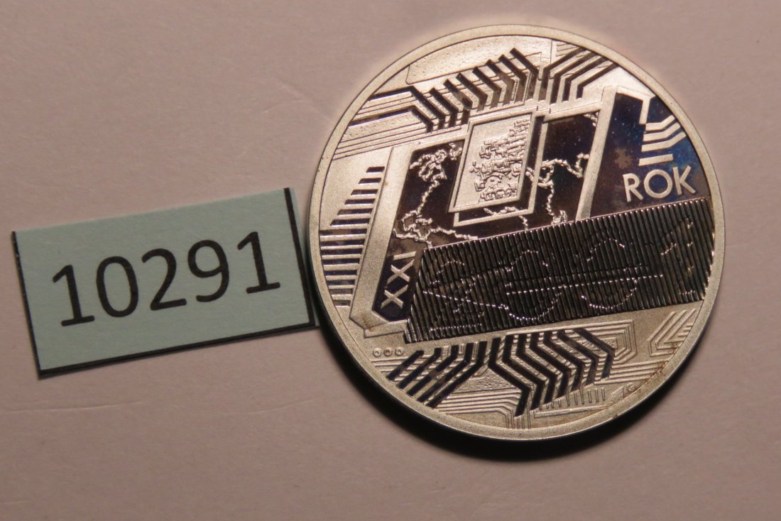 10291 Polen 2001 - 10 zt - Jahr 2001 - SILBER   