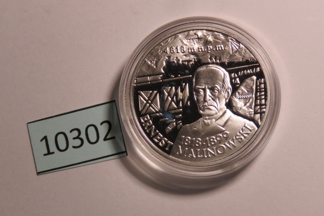 10302 Polen 1999 - 10 zt - Malinowski - SILBER