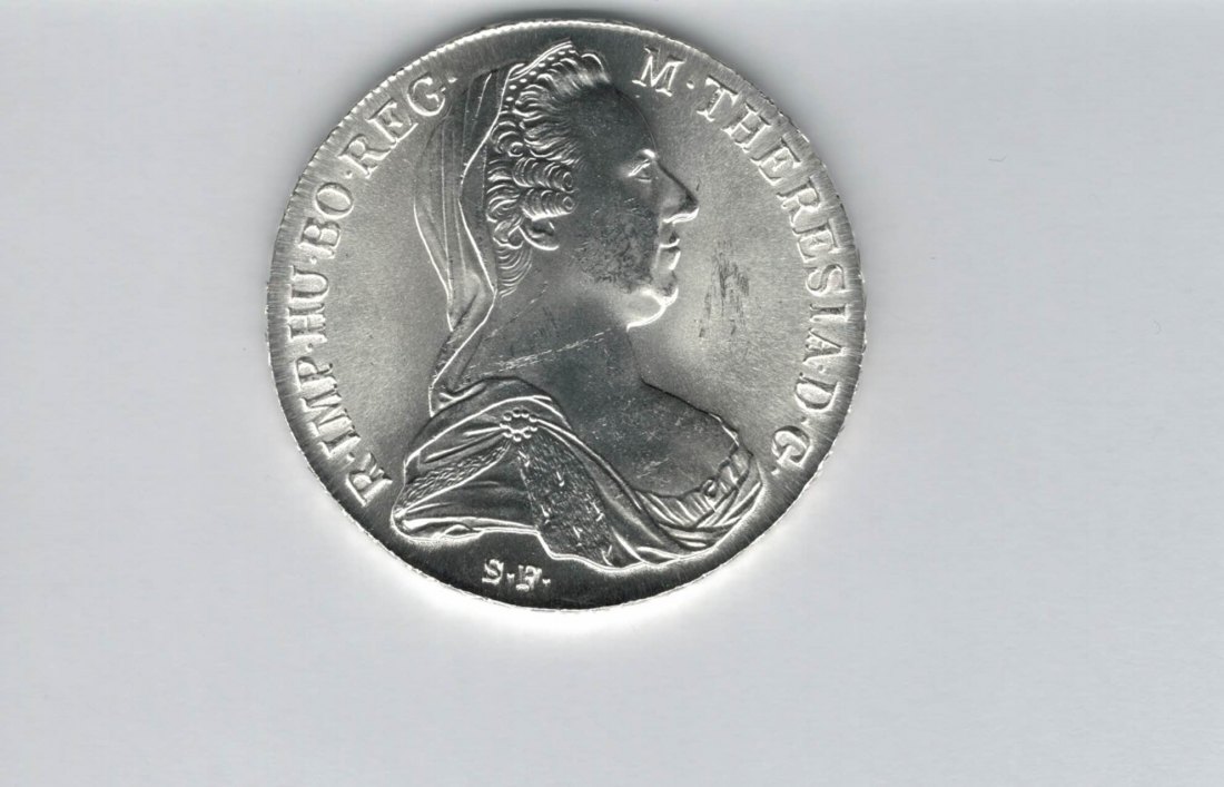  Maria Theresia Taler NP 1780 Ag 833/23,39g fein silber Österreich Spittalgold9800 (1917)   