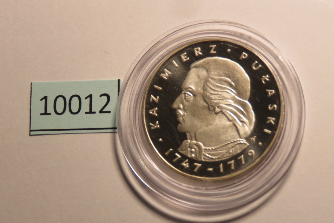  10012 Polen 1976 - 100 zt - Pulaszki - SILBER   