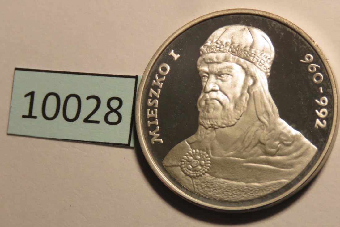  10028 Polen 1979 - 200 zt - Mieszko I. - SILBER   