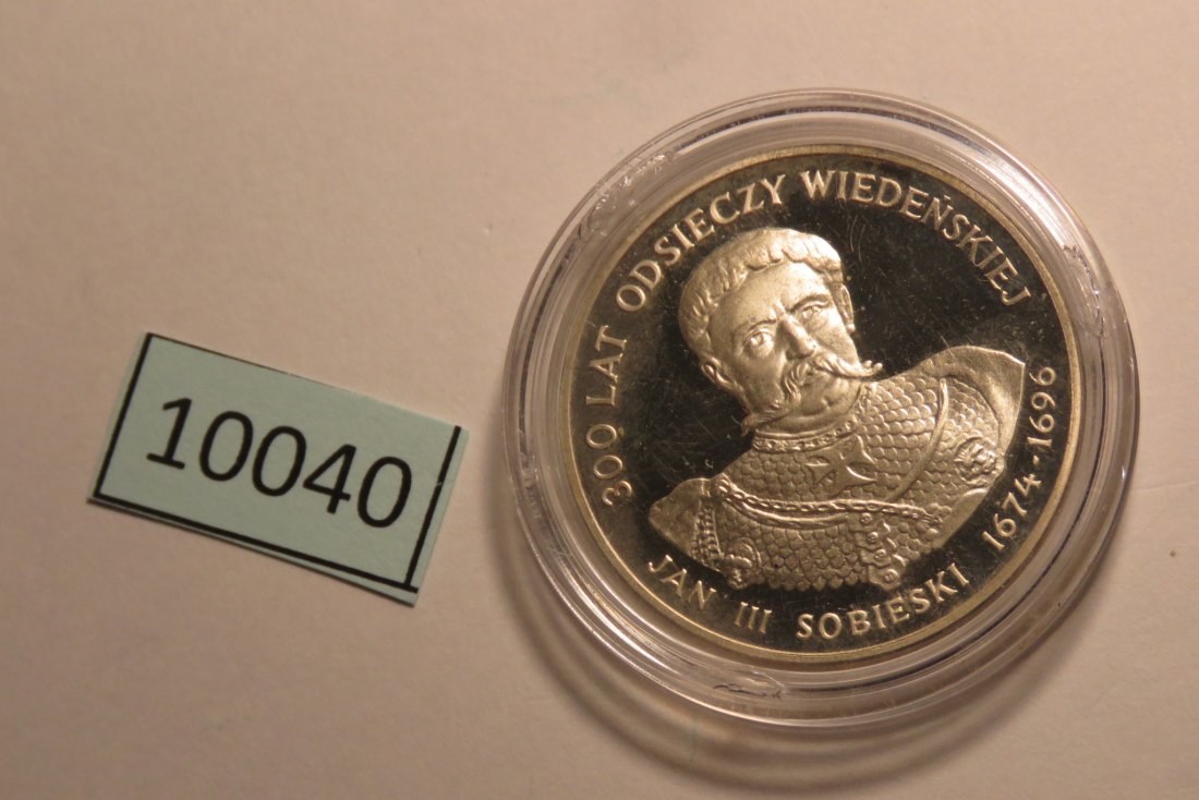  10040 Polen 1983 - 200 zt - Jan III. Sobieski - SILBER   