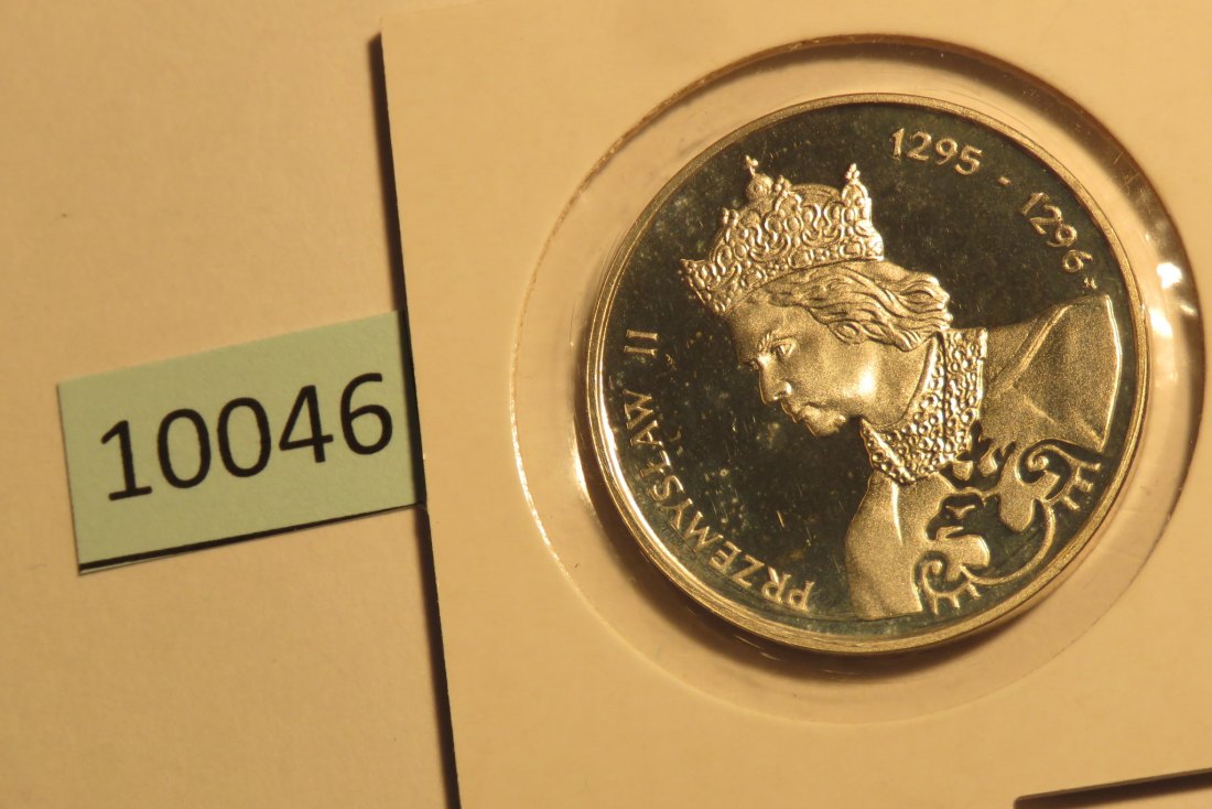 10046 Polen 1985 - 500 zt - Przemyslaw II. - SILBER