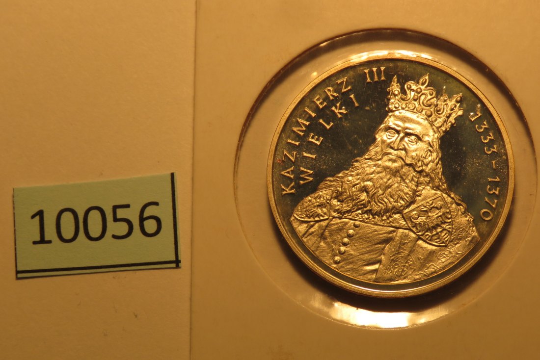  100056 Polen 1987 - 500 zt - Kasimir III. Wielki - SILBER   