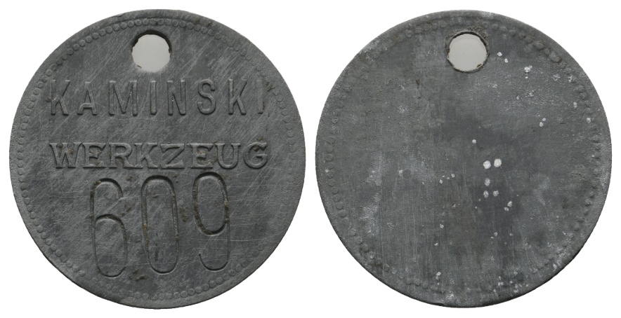  Marke; Kaminski Werkzeug 609; gelocht   