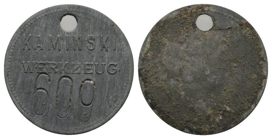  Marke; Kaminski Werkzeug 609; gelocht   