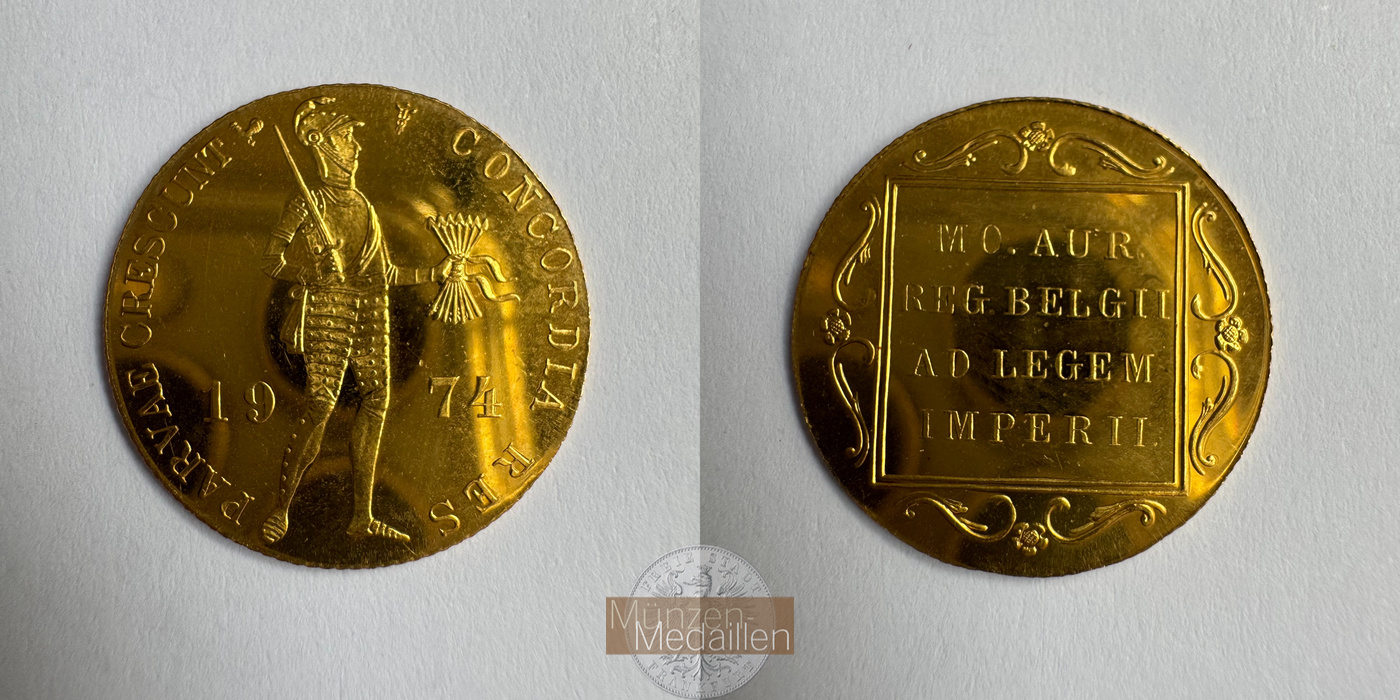 Niederlande 1 Ducat (Trade Coinage) 1974 (1960-1985) MM-Frankfurt KM# 190.1 Feingold: 3,44g