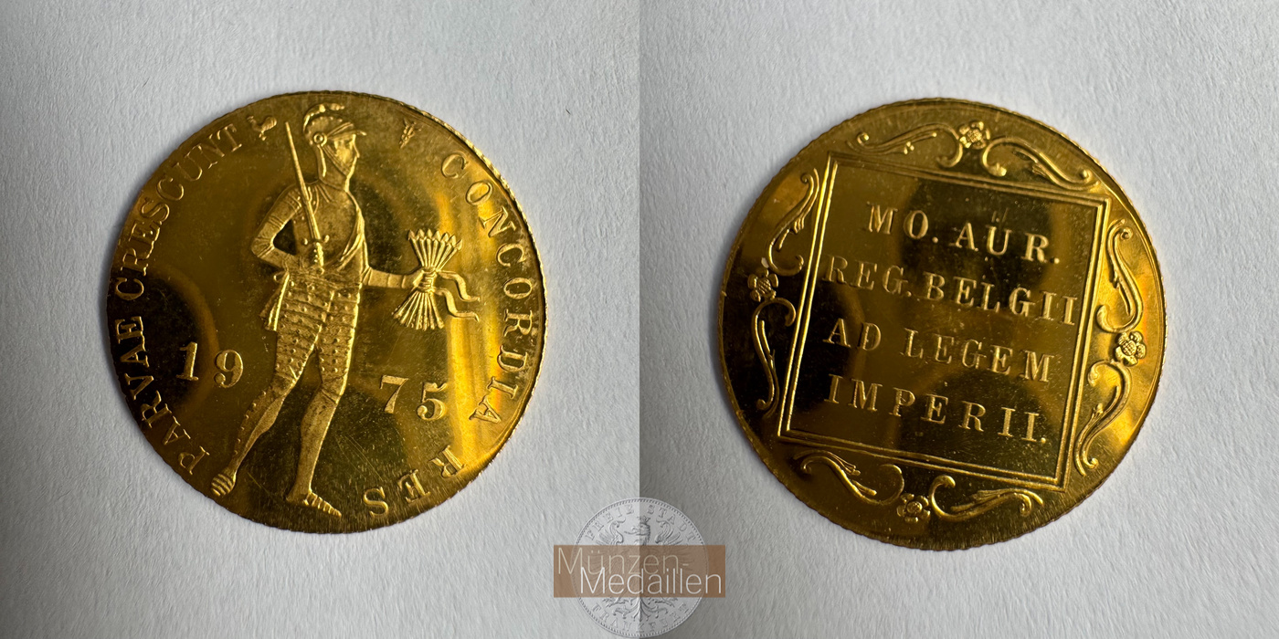  Niederlande 1 Ducat (Trade Coinage) 1975 (1960-1985) MM-Frankfurt KM# 190.1 Feingold: 3,44g   