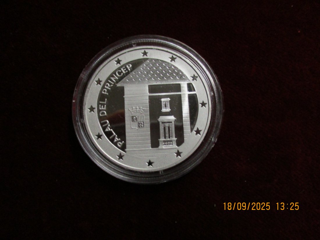  Andorra 10 Diners 1997  Silber 925er Gewicht: 31,47 rau   
