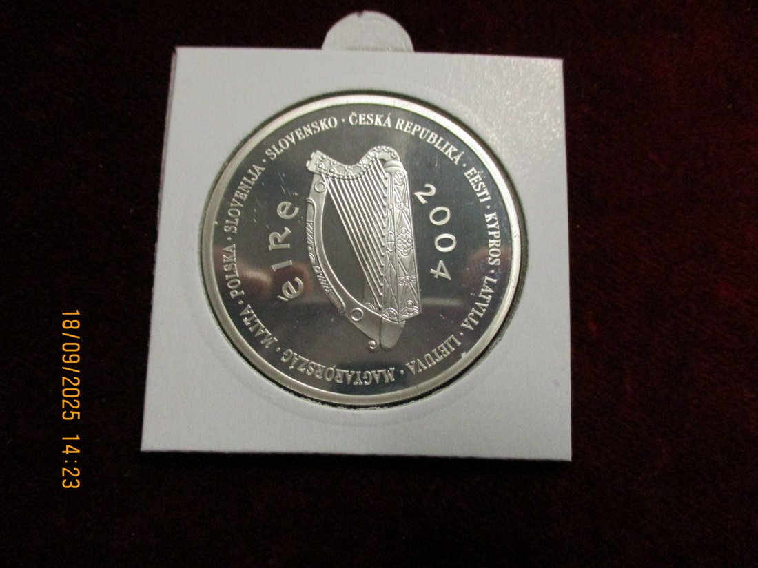  Irland 2004 - 925er Silber Gewicht: 28,28g   