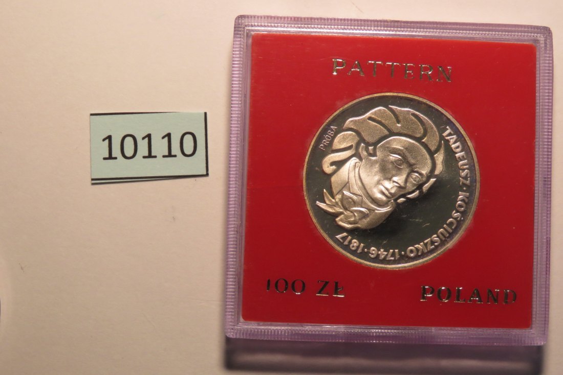  10110 Polen 1976 - PROBA 100 zt - Kocziuszko   