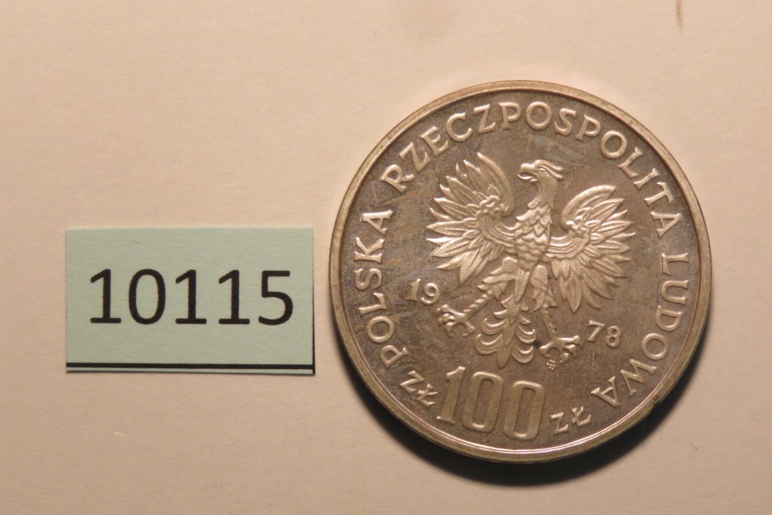  10115 Polen 1978 - PROBA 100 zt - Interkosmos   