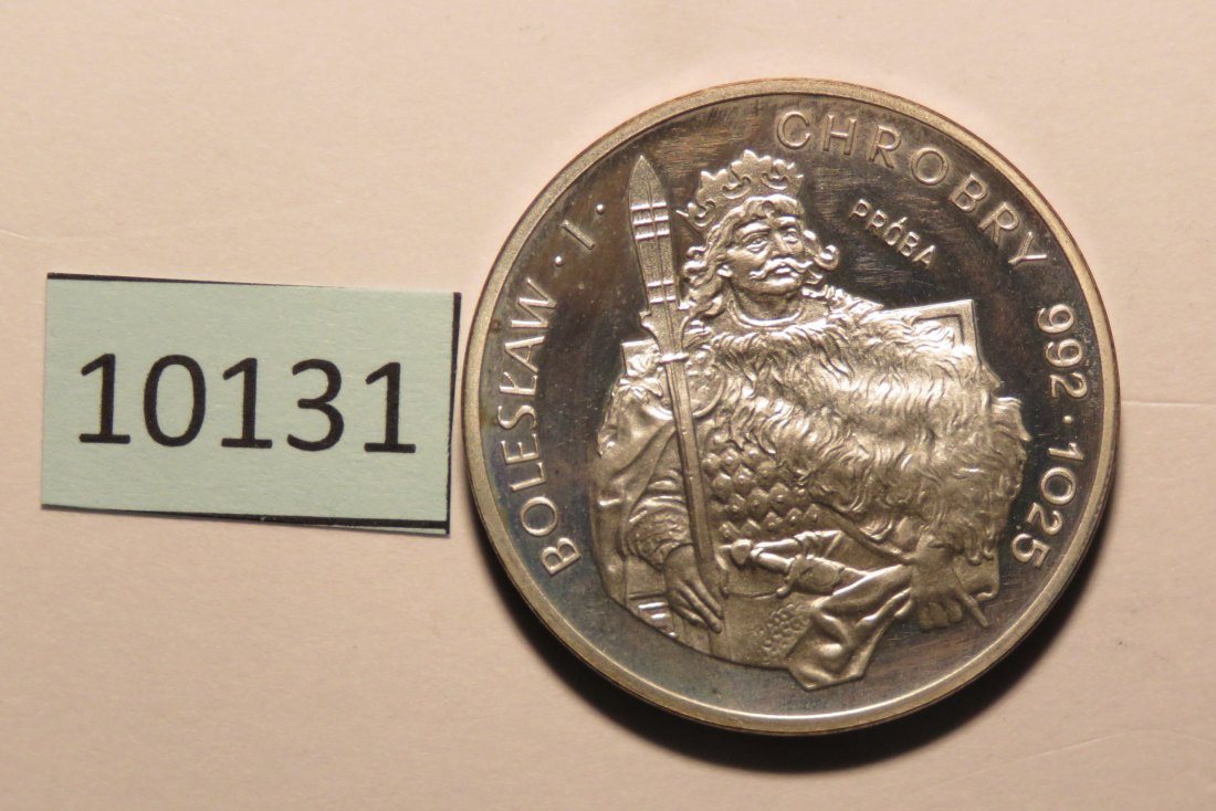  10131 Polen 1980 - PROBA 200 zt - Boleslaw I. Chrobry   