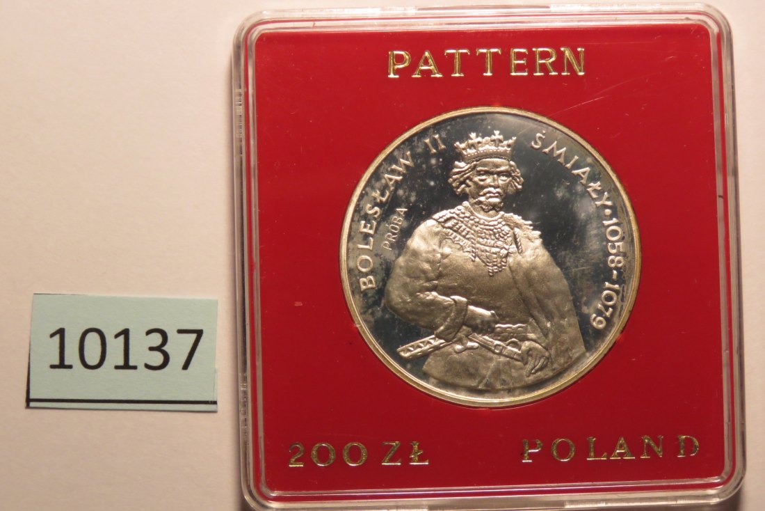  10137 Polen 1981 - PROBA 200 zt - Boleslaw II  Smialy   