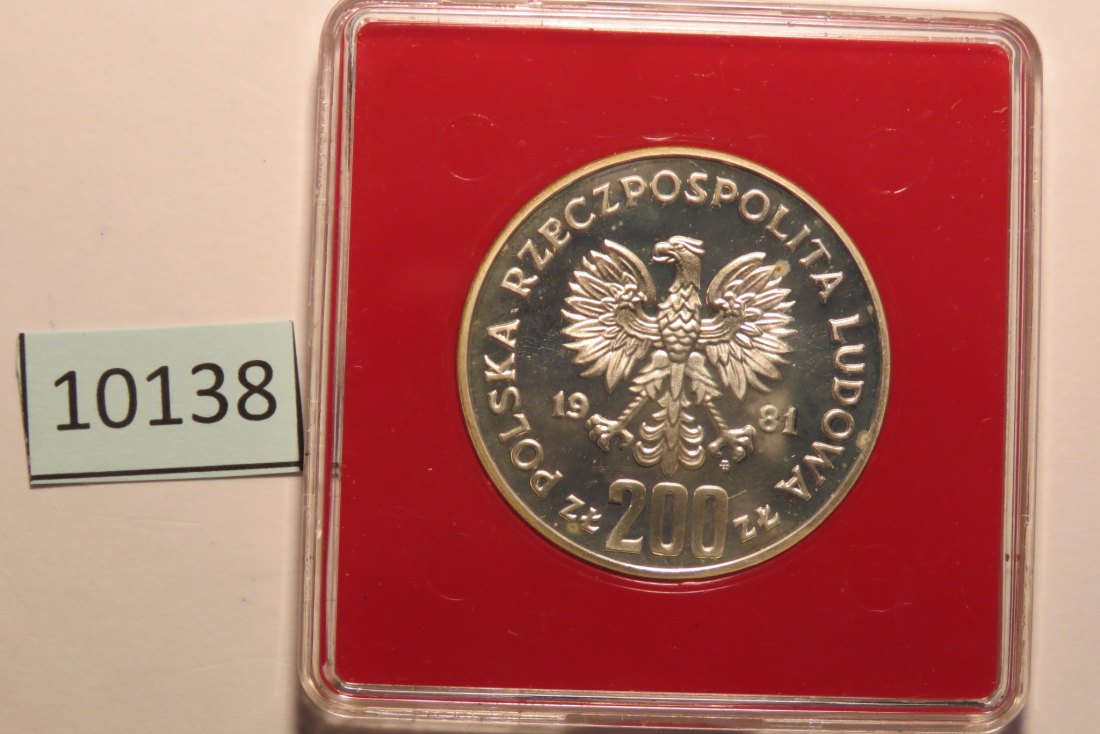  10138 Polen 1981 - PROBA 200 zt - Wladislaw I. Herman   