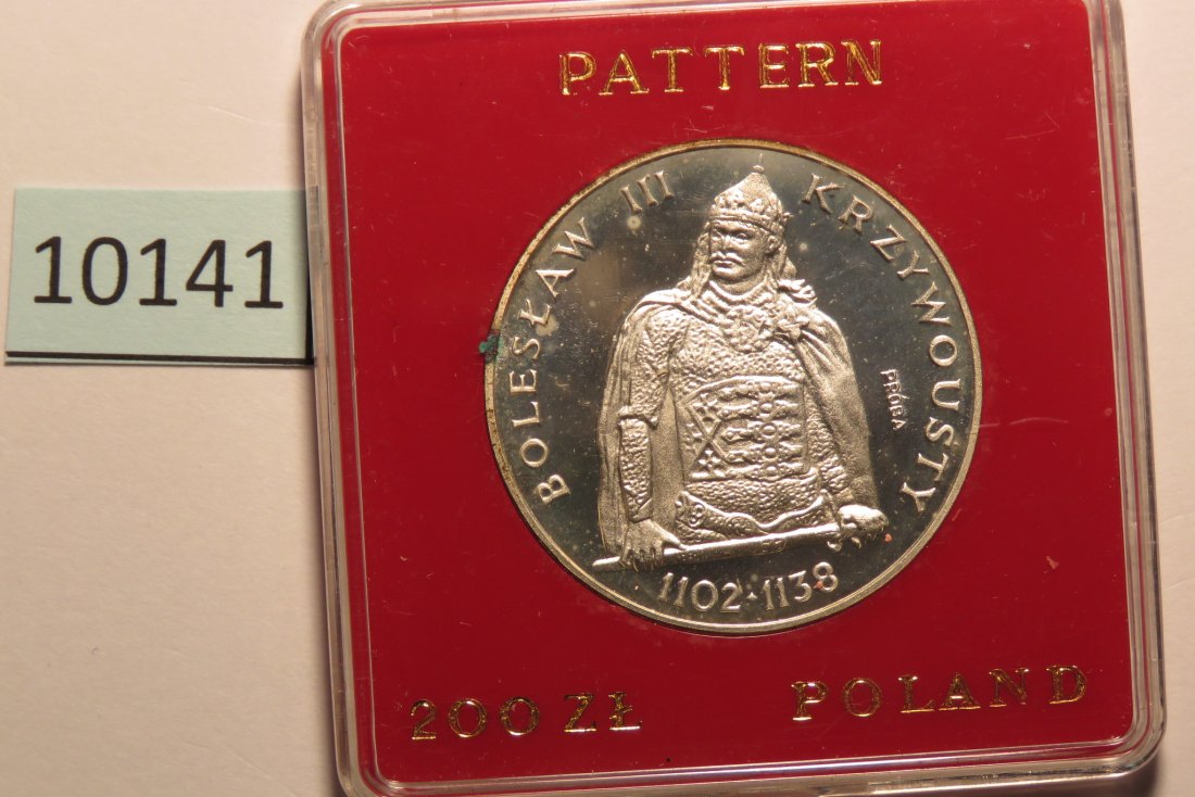  10141 Polen 1982 - PROBA 200 zt - Boleslaw III   