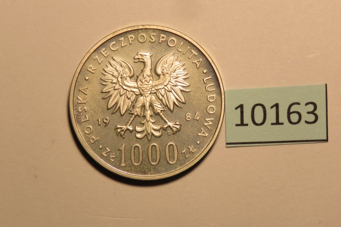  10163 Polen 1984 - PROBA 1000 zt - 40 Jahre Volksrepublik   