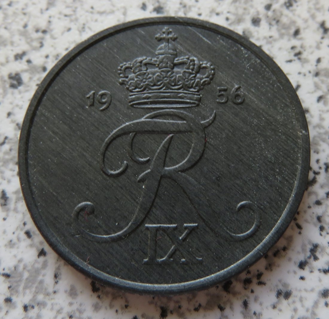  Dänemark 5 Öre 1956 C   