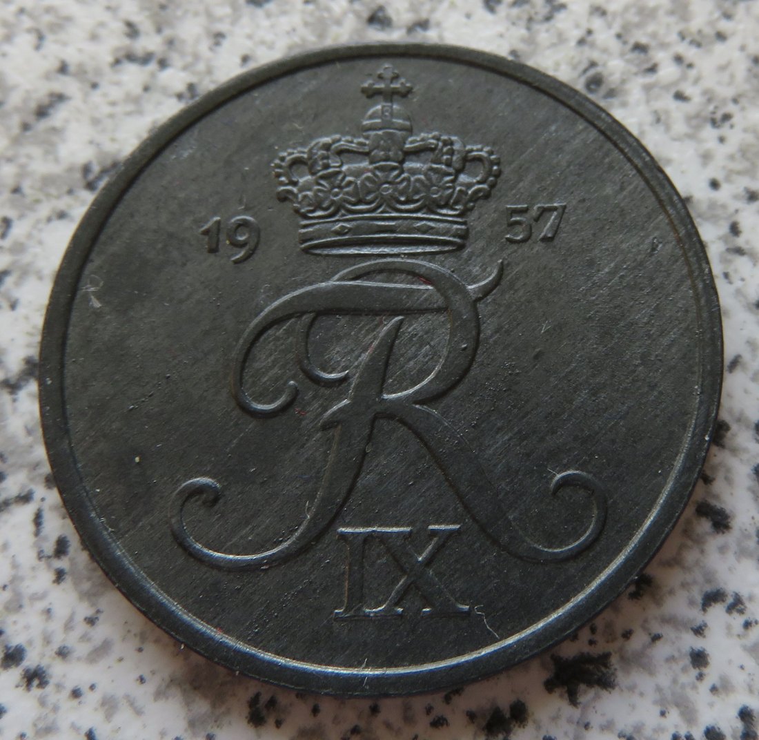  Dänemark 5 Öre 1957 C   