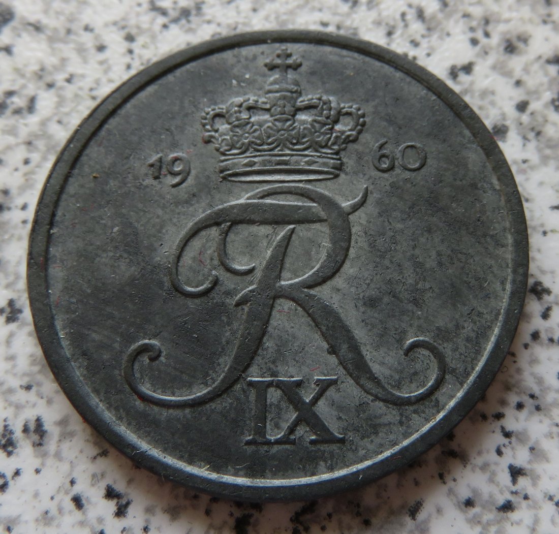  Dänemark 5 Öre 1960 C   