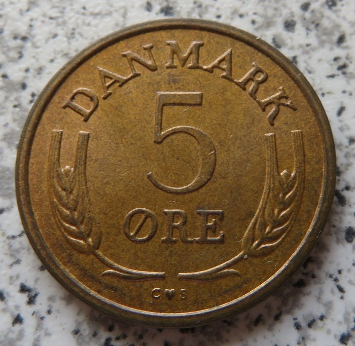  Dänemark 5 Öre 1971 C   