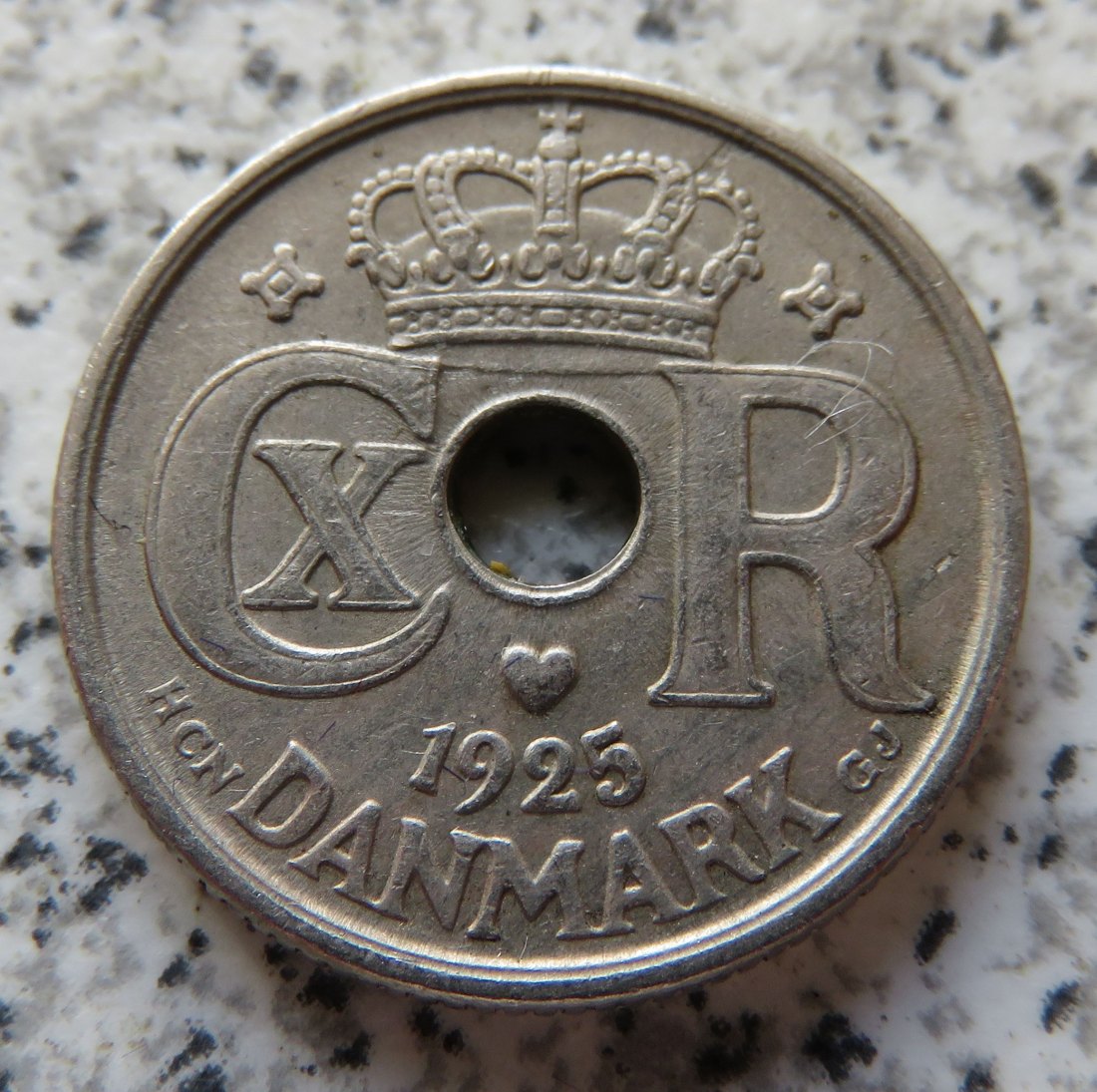  Dänemark 10 Öre 1925   