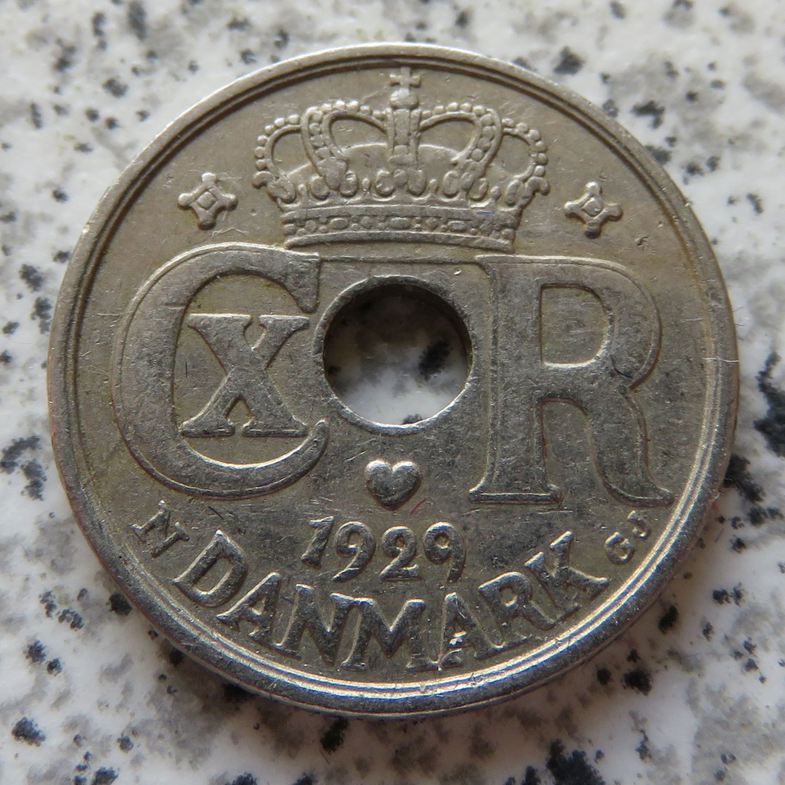  Dänemark 10 Öre 1929   