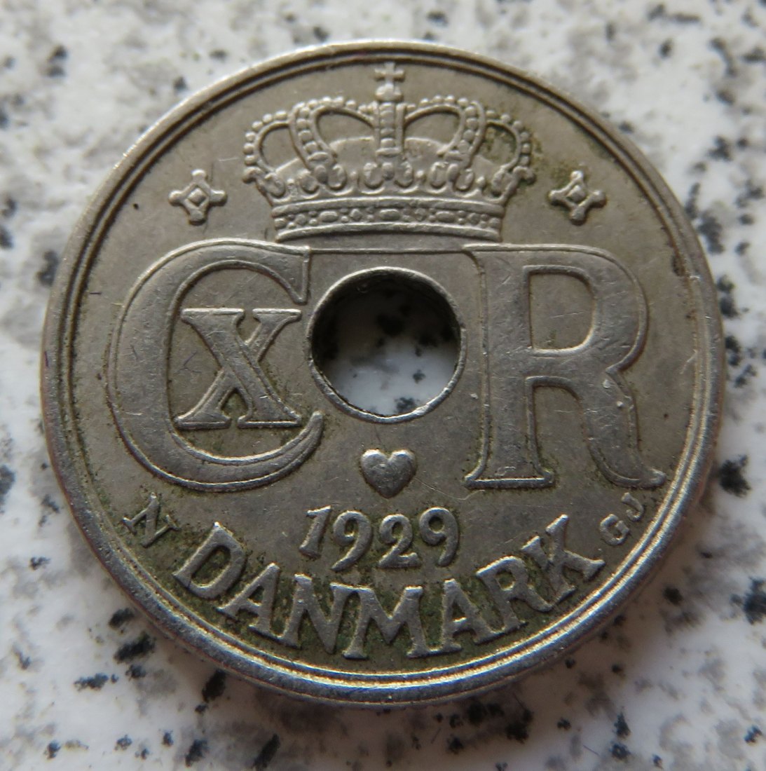  Dänemark 10 Öre 1929   
