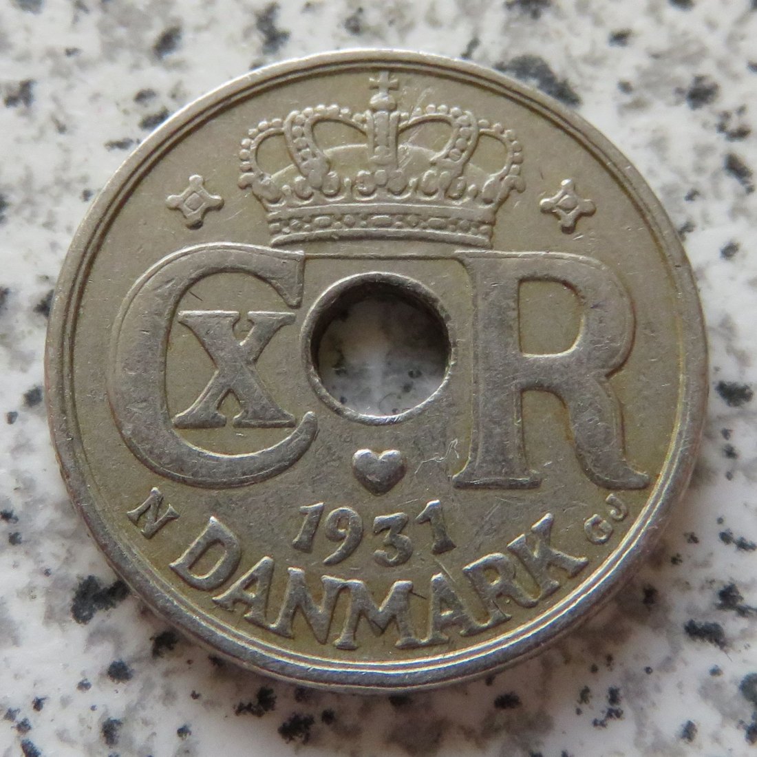  Dänemark 10 Öre 1931   