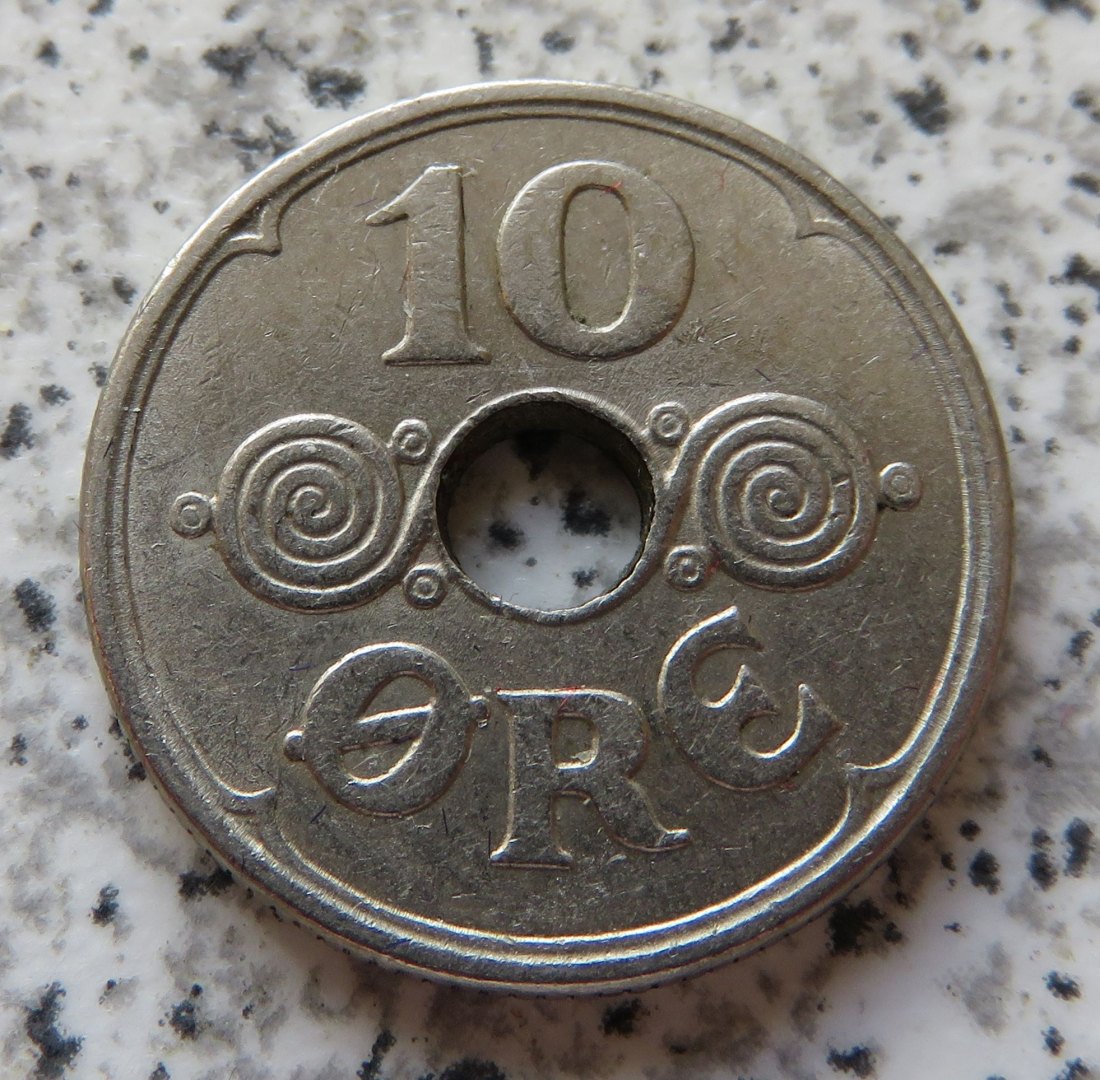 Dänemark 10 Öre 1938   