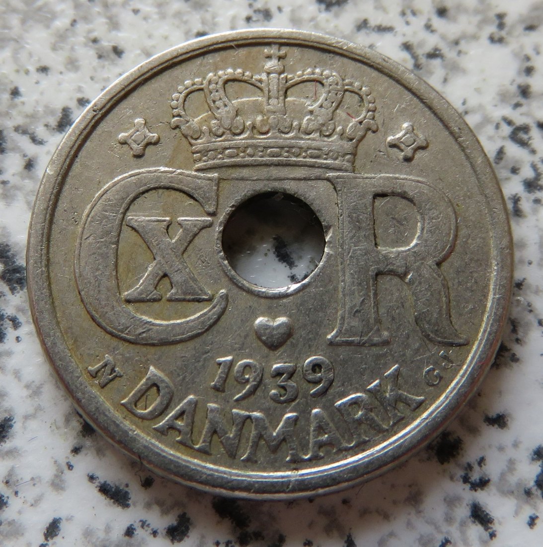  Dänemark 10 Öre 1939   