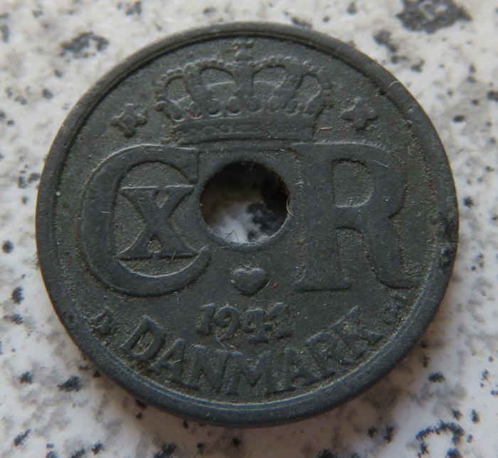  Dänemark 10 Öre 1941   